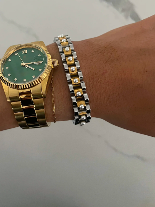CHANSUTT - Pearl Watch Band Bracelet