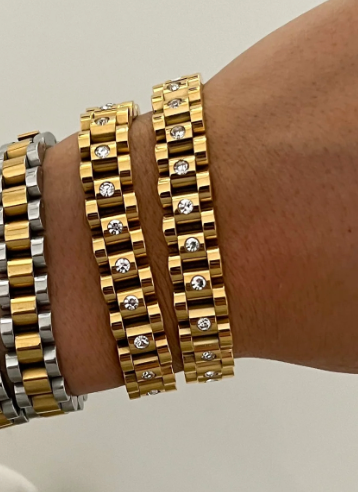 CHANSUTT - Rolly Diamond Watch Band Bracelet