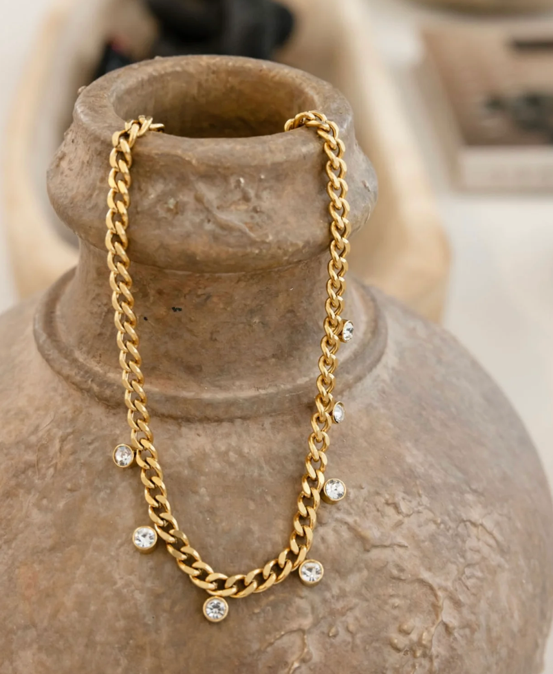 CHANSUTT - Zoe Rhinestone Necklace