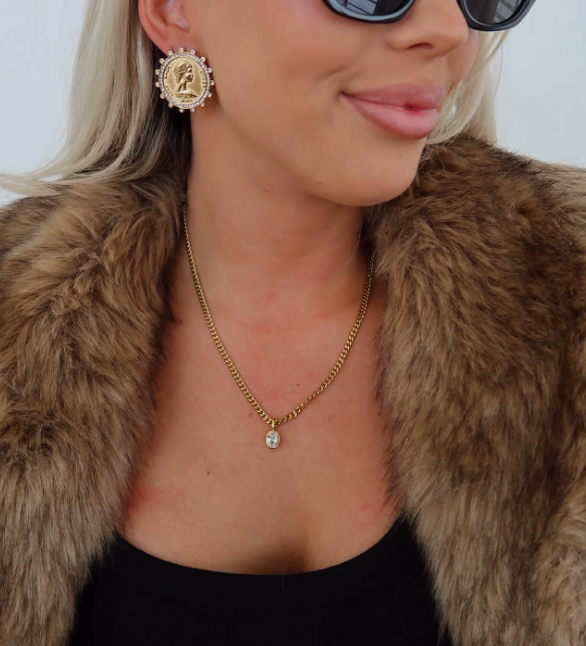 CHANSUTT - Audrey Rhinestone Necklace