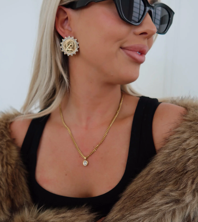 CHANSUTT - Audrey Rhinestone Necklace