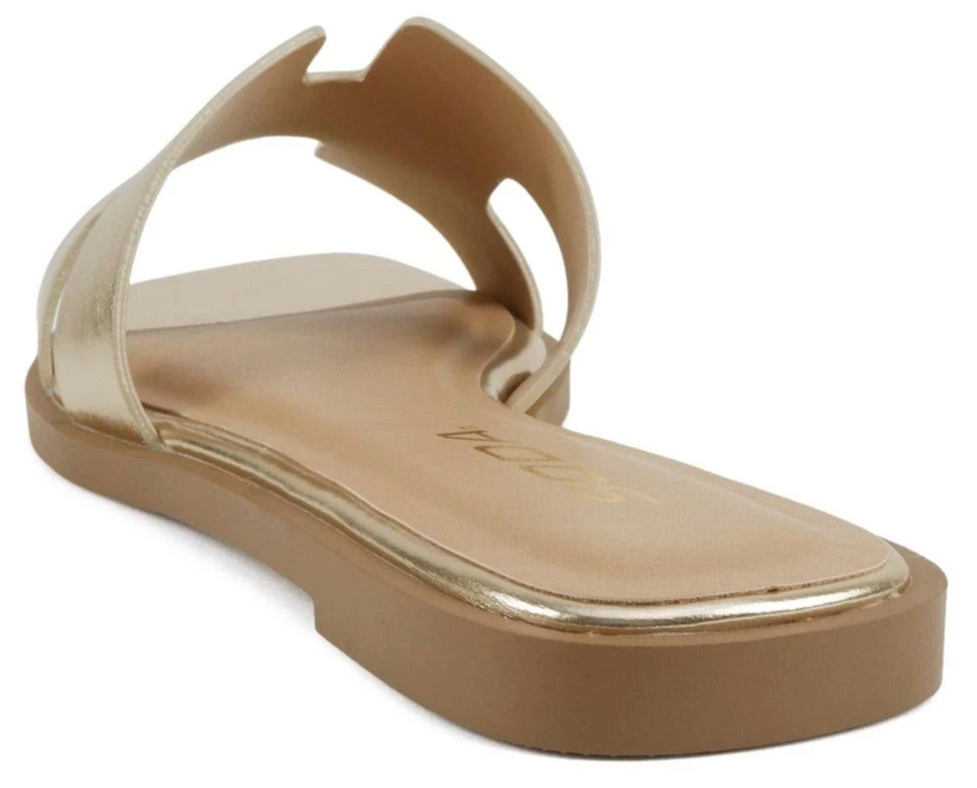 Noah - Geometric Sandal (Gold)