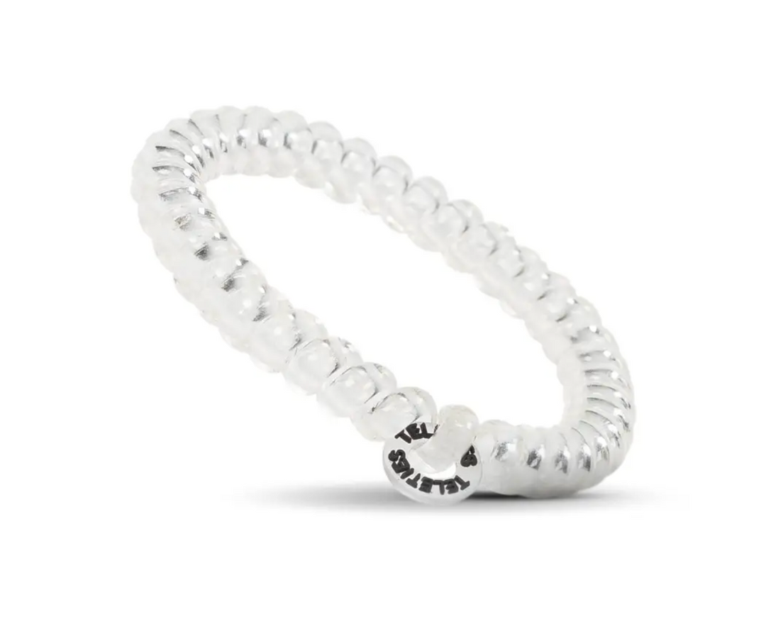 Teleties - Crystal Clear Spiral Hair Coils (Small)