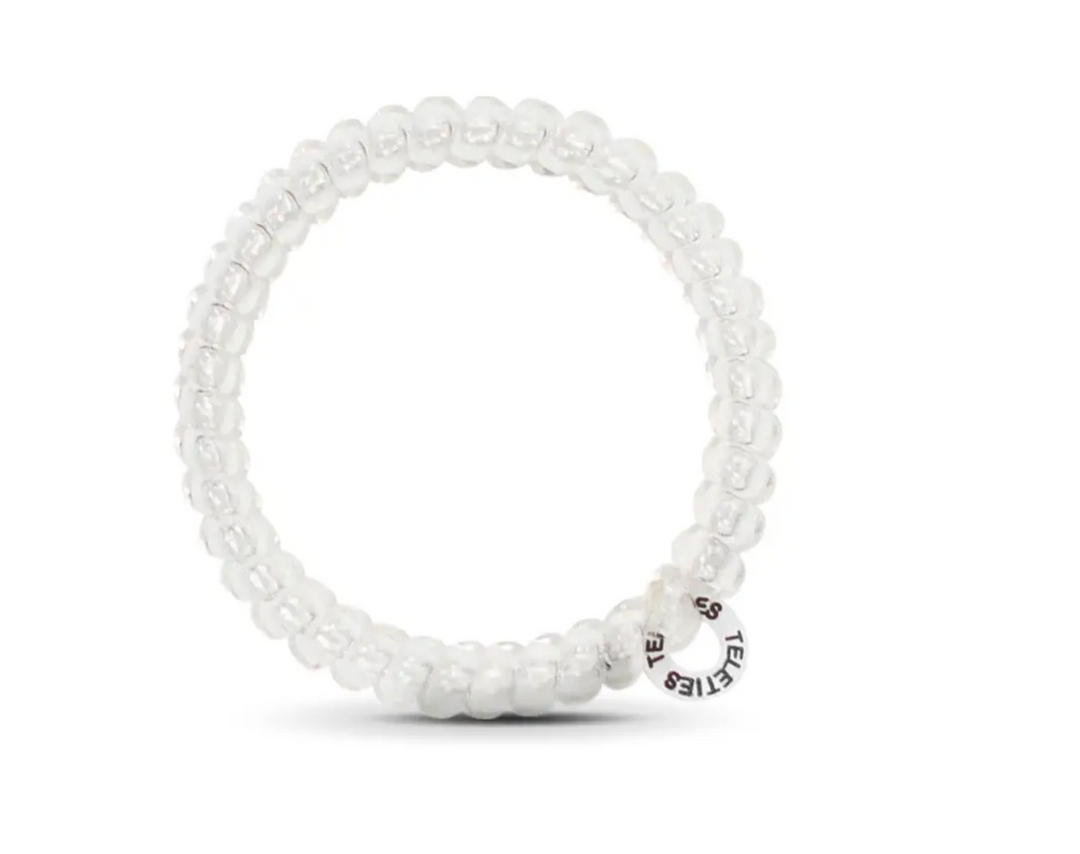 Teleties - Crystal Clear Spiral Hair Coils (Small)