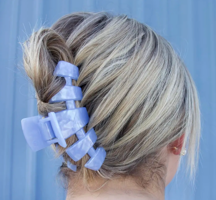 Teleties - Classic Blue Lagoon Hair Clip (Small)
