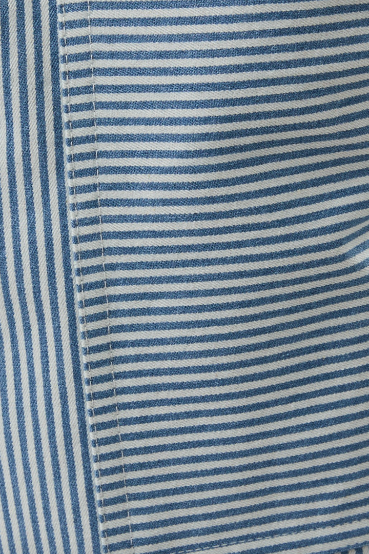 Dani - Striped Wide Leg Pant (Blue)