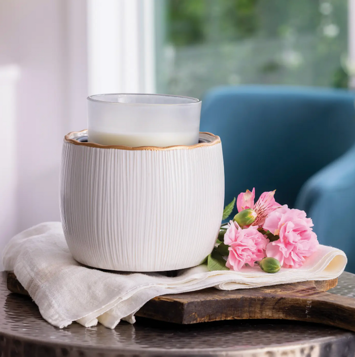 Crock Candle Warmer - Golden Ridges
