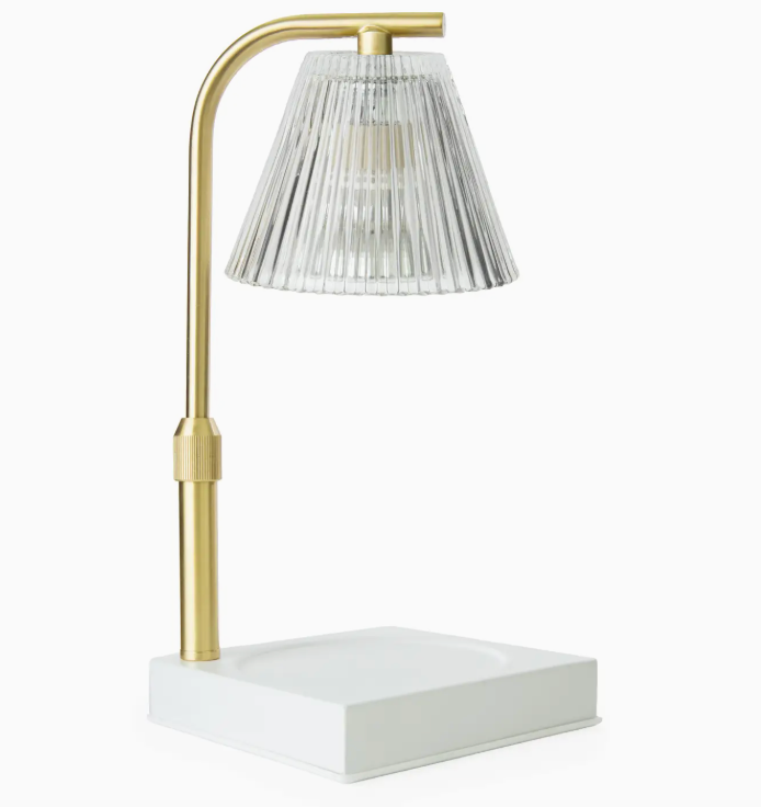 Gold Lamp Candle Warmer - Luna