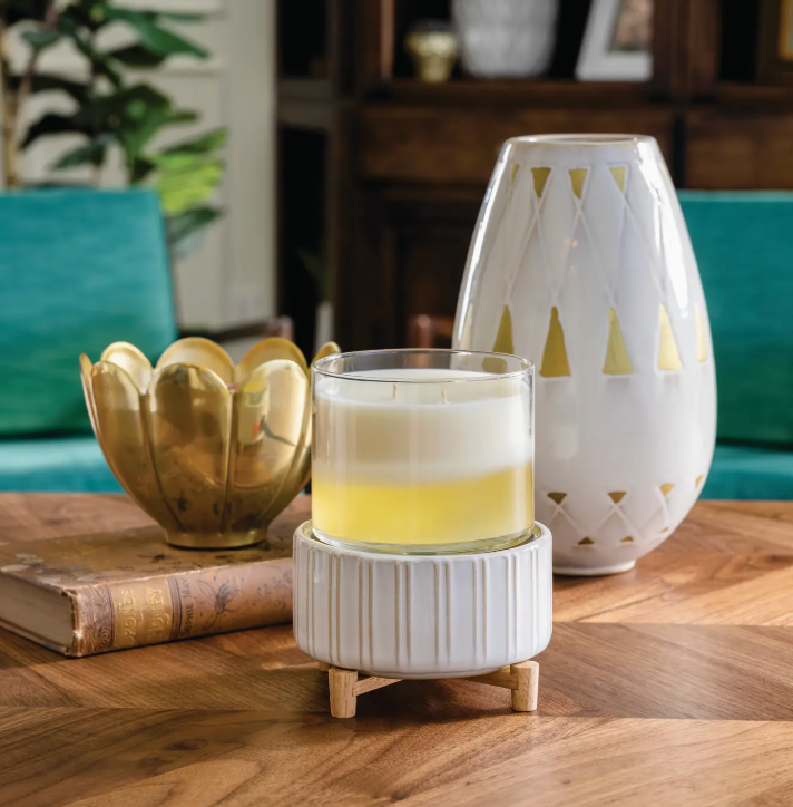 2-in-1 Classic Warmer Ceramic & Wood
