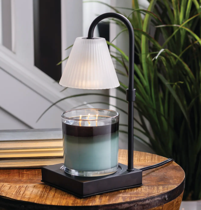 Lumiere Lamp Candle Warmer - Black
