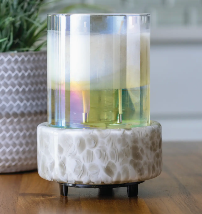 2-in1 Classic Warmer - Swirl Glass