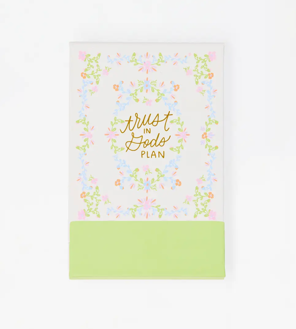Flip Notepad Trust In God's Plan