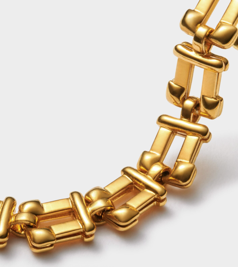 Katie Loxton - Grecian Waterproof Gold Link Multi-Wear Earrings