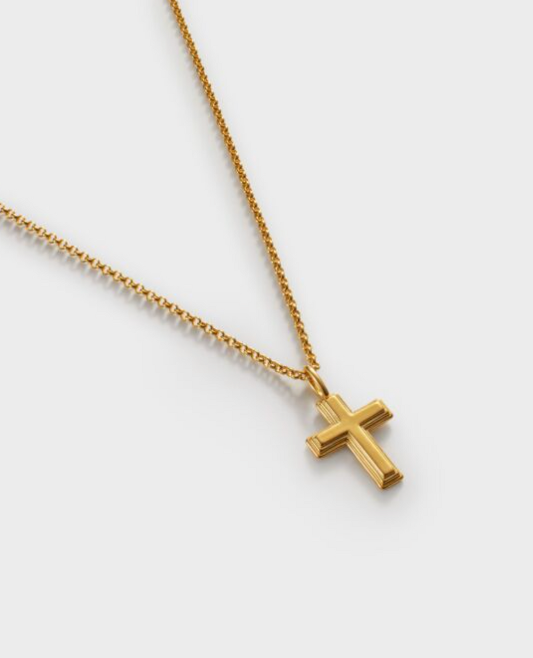 Katie Loxton - Cross Waterproof Gold Necklace