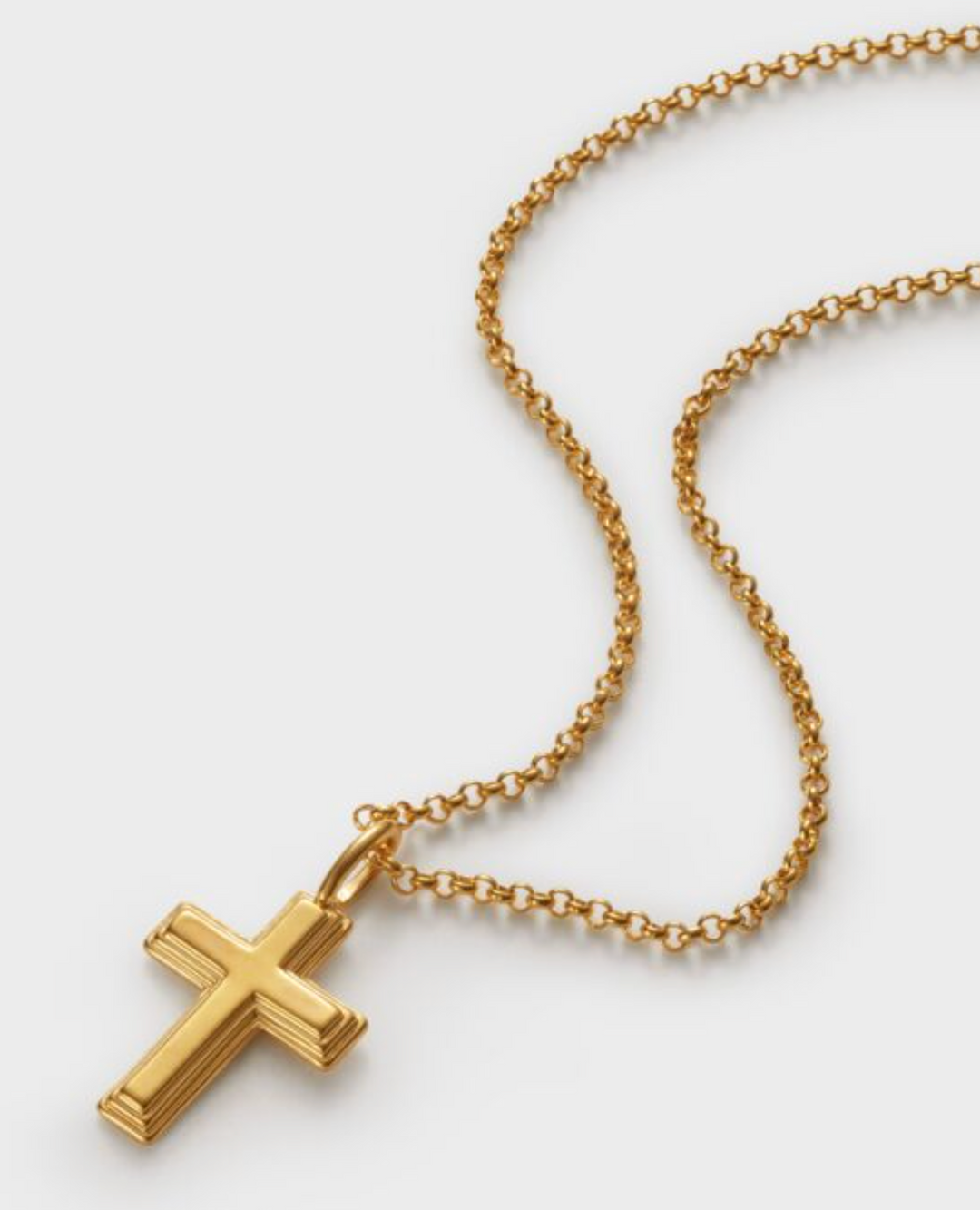 Katie Loxton - Cross Waterproof Gold Necklace