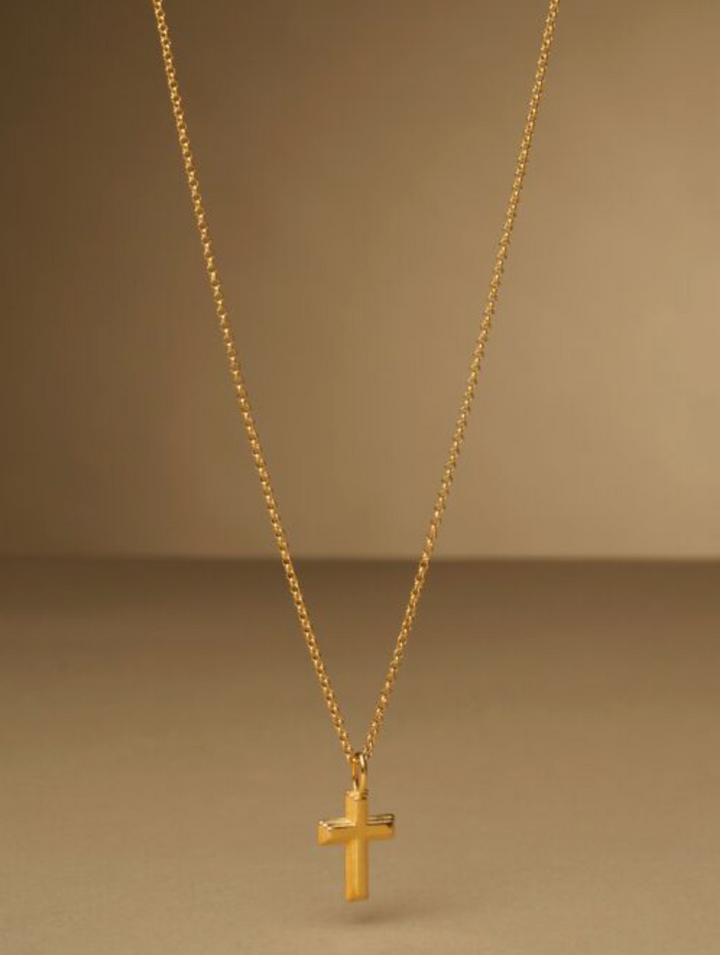 Katie Loxton - Cross Waterproof Gold Necklace