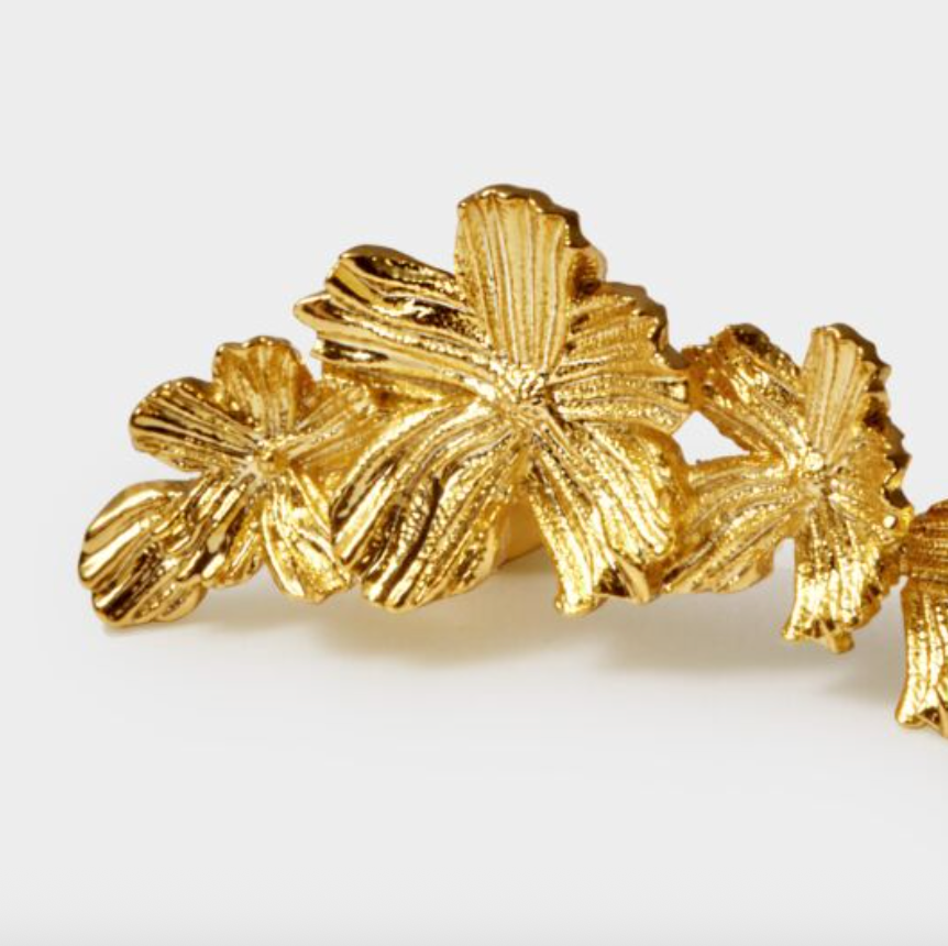 Katie Loxton - Floramour Waterproof Gold Crawler Earrings