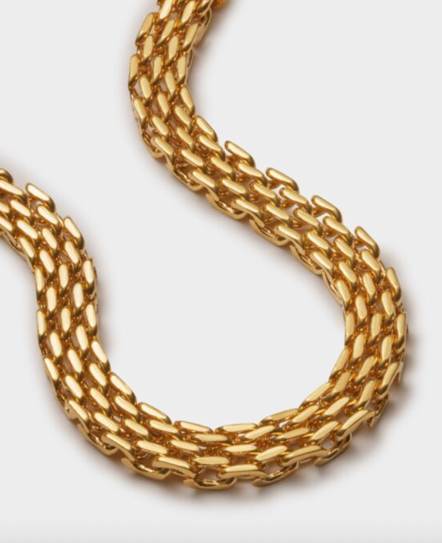 Katie Loxton - Braid Chain Waterproof Gold Bracelet