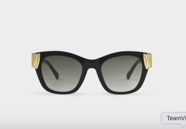Katie Loxton - Seychelles Round Cat-Eye Sunglasses