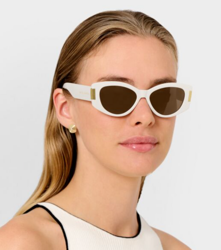 Katie Loxton - Rimini Sunglasses in Off White