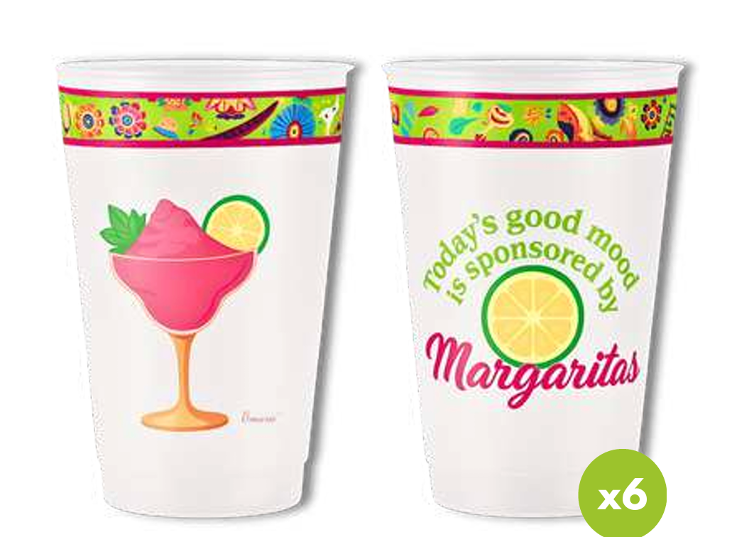 D'Marie Party Cups - Margaritas