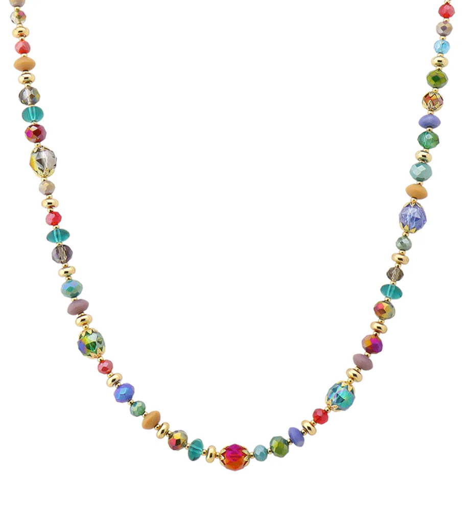 Christi - Multi Bead Necklace (Multicolor)