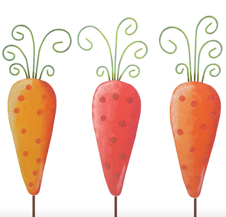 Round Top - Velvet Carrots Set of 3