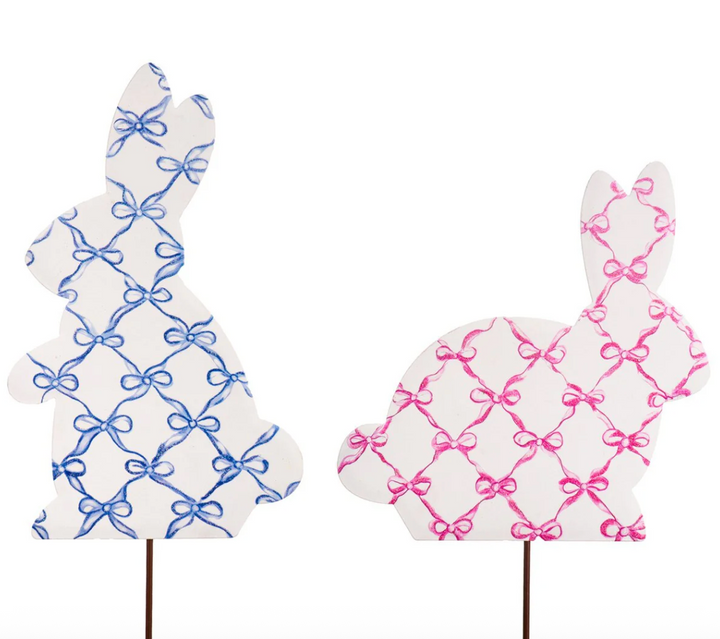 Round Top - Bowtiful Bunnies (Pink)