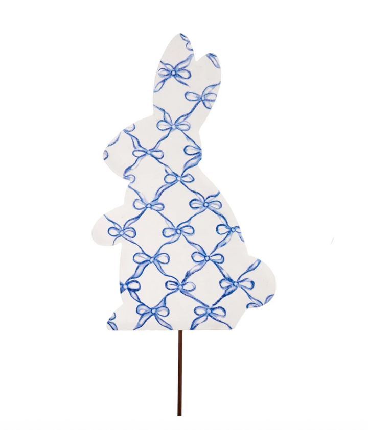 Round Top - Bowtiful Bunnies (Blue)