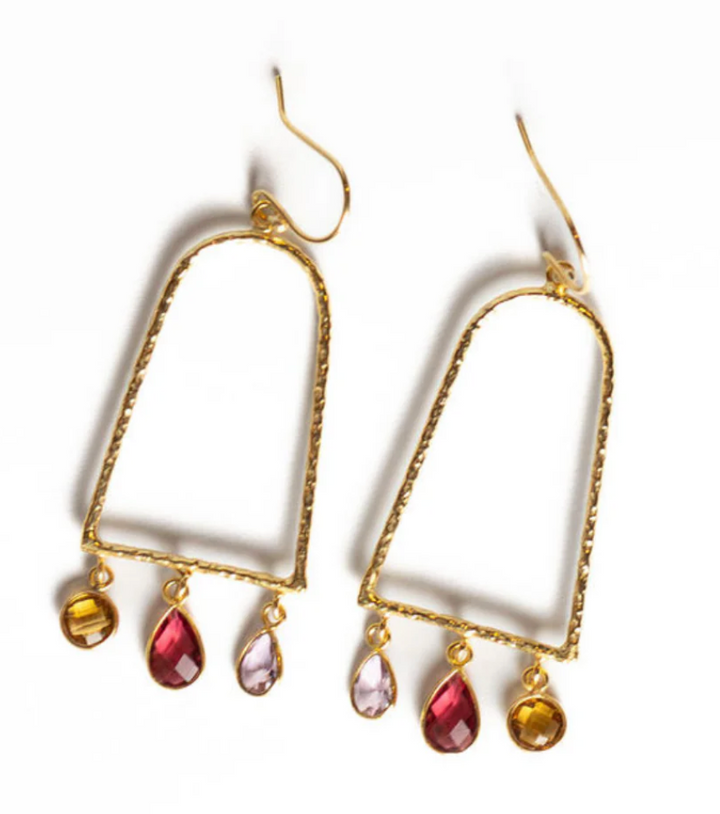 Winton & Waits - Stained Glass Earrings
