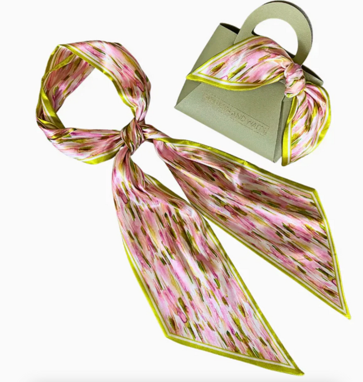 Winton & Waits - Pastel Brushstrokes Accessory Scarf