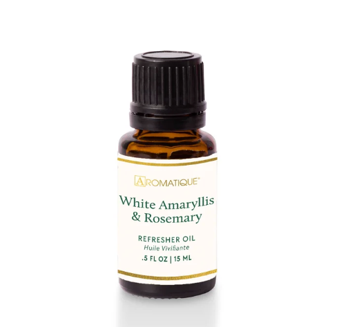 Aromatique - Refresher Oil - White Amaryllis & Rosemary