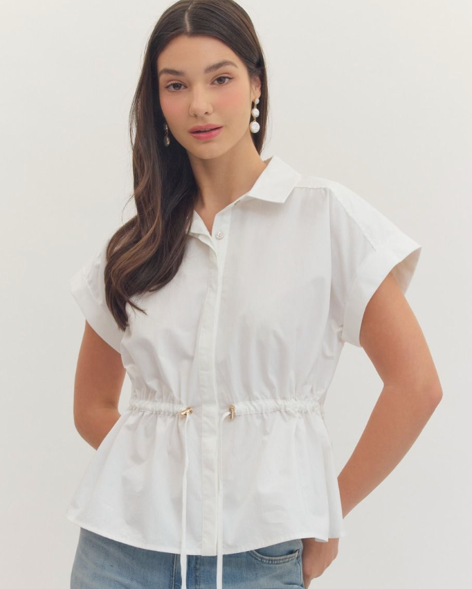 Loretta - Button Down Top