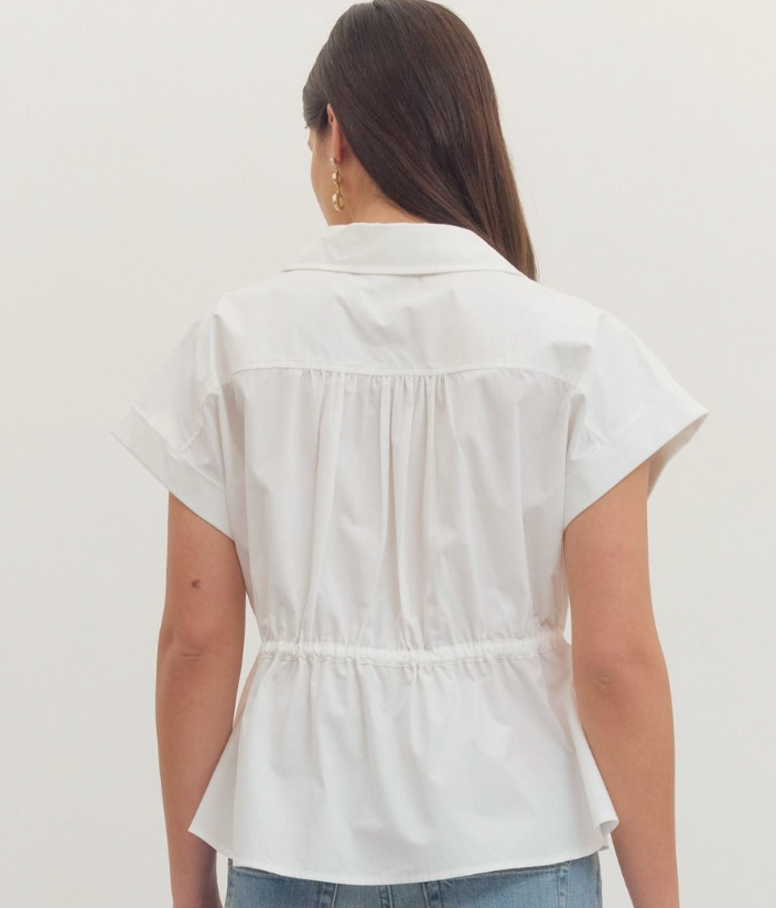 Loretta - Button Down Top