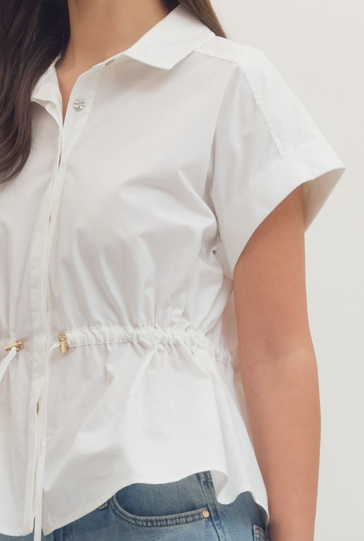 Loretta - Button Down Top