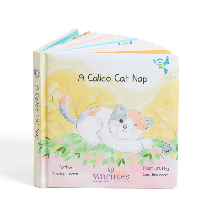 Warmies Book - A Calico Cat Nap
