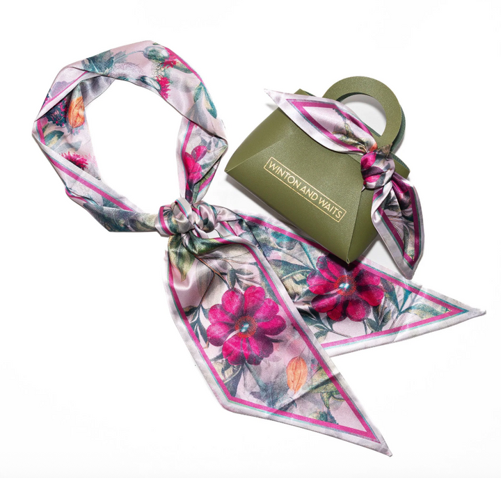 Winton & Waits - Kensington Floral Accessory Scarf
