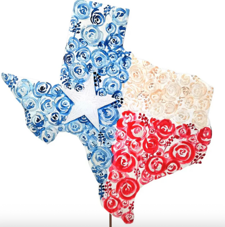 The Round Top Collection - Rose Watercolor Texas