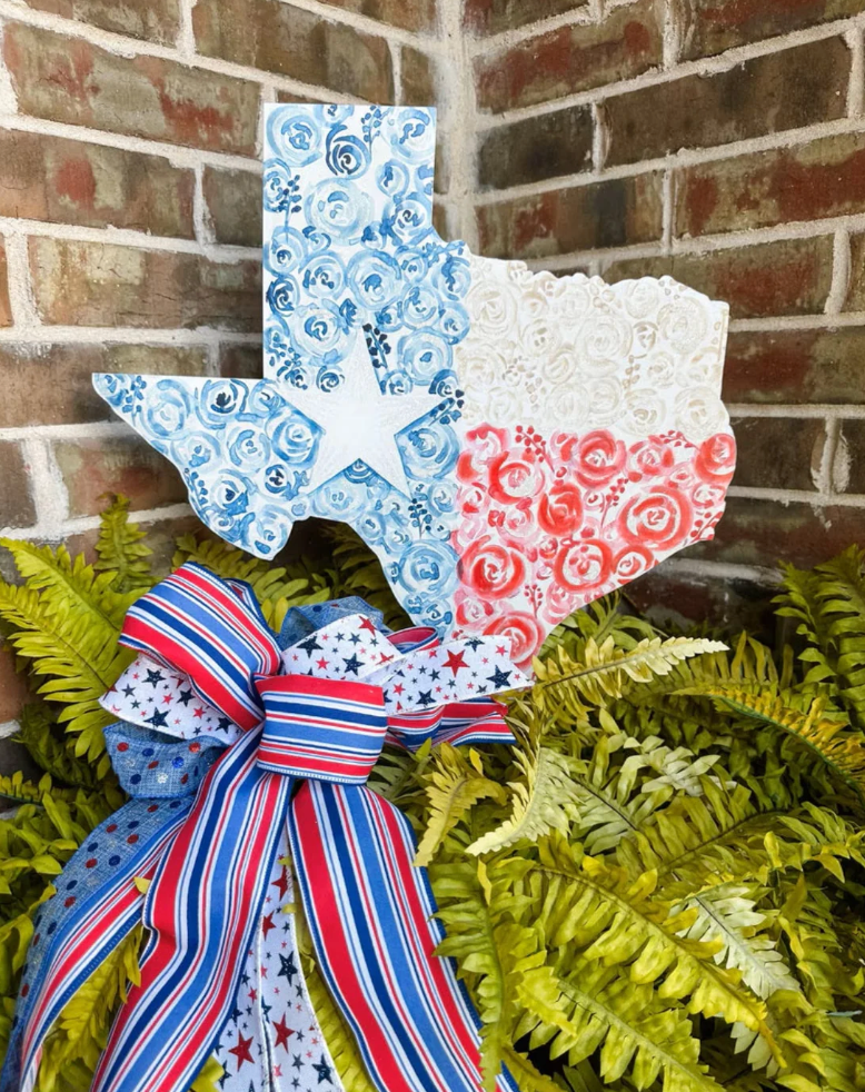 The Round Top Collection - Rose Watercolor Texas