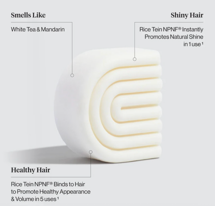 Kitsch - Rice Water Protein Solid Shampoo & Conditioner Bar for damaged hair