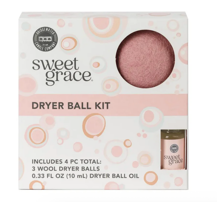 Sweet Grace - Dryer Ball Kit Set of 3 Dryer Balls
