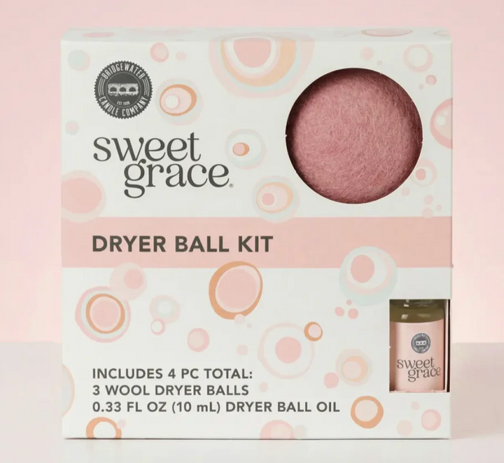 Sweet Grace - Dryer Ball Kit Set of 3 Dryer Balls