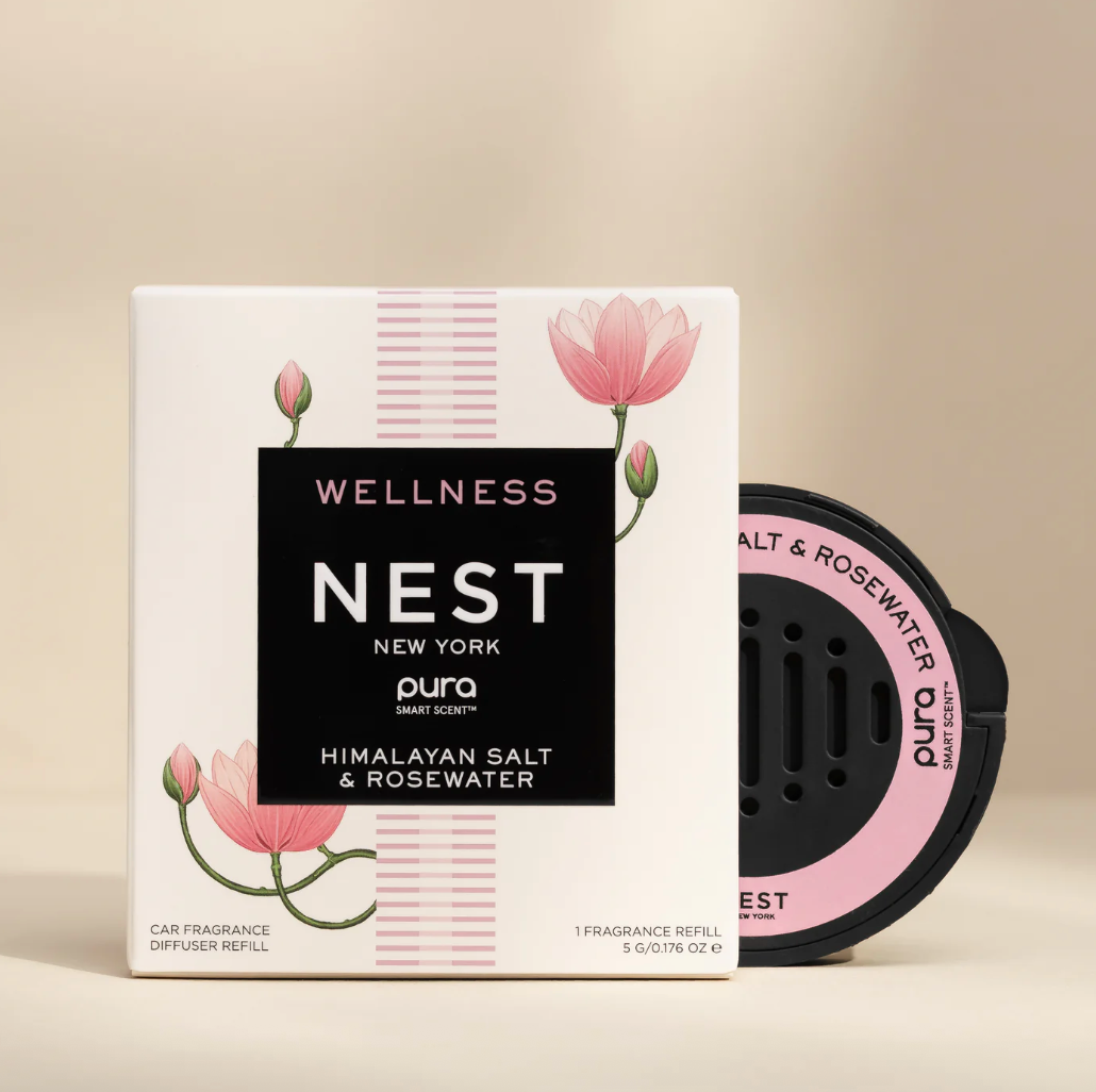 Pura Car Refill - Himalayan Salt & Rosewater (Nest)
