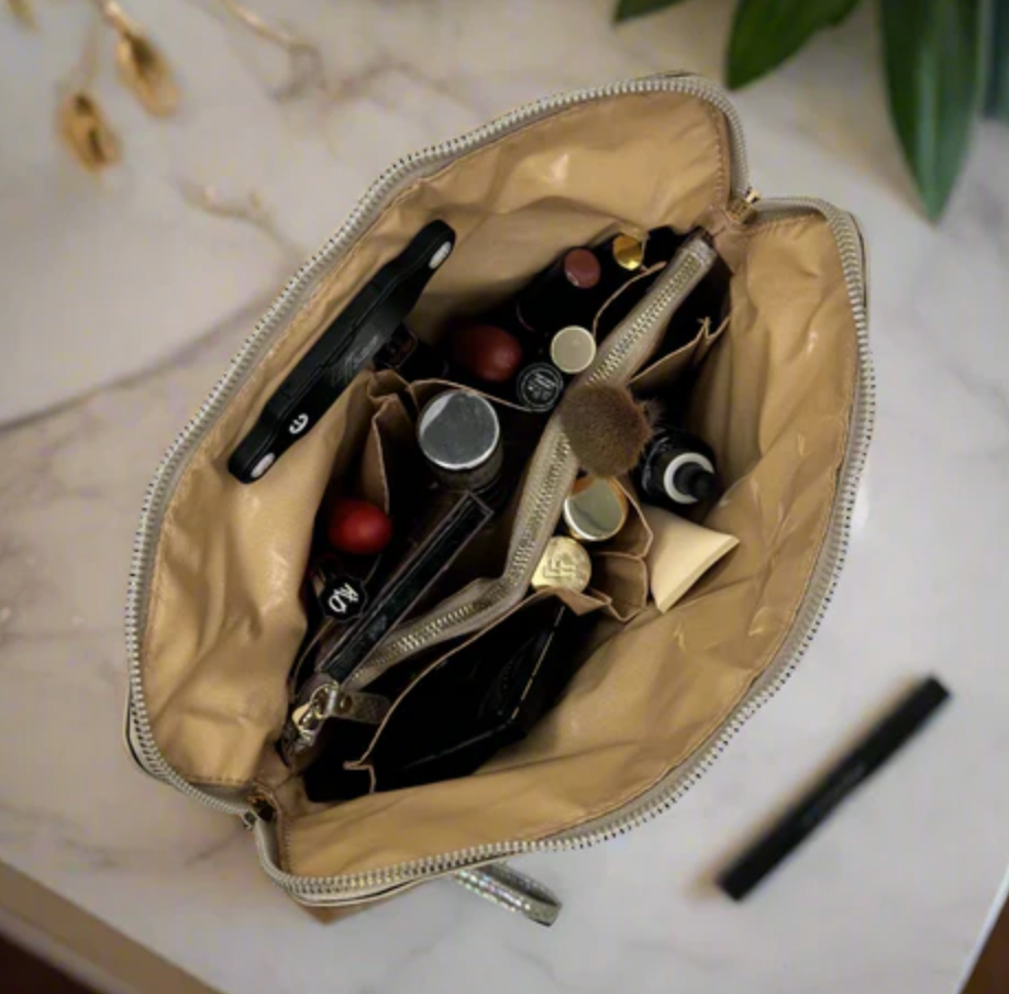 PurseN - Litt Makeup Case (Glimmer Leopard)