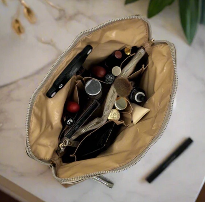 PurseN - Litt Makeup Case (Glimmer Leopard)