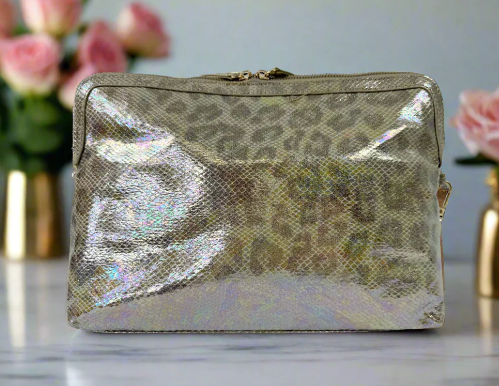 PurseN - Litt Makeup Case (Glimmer Leopard)