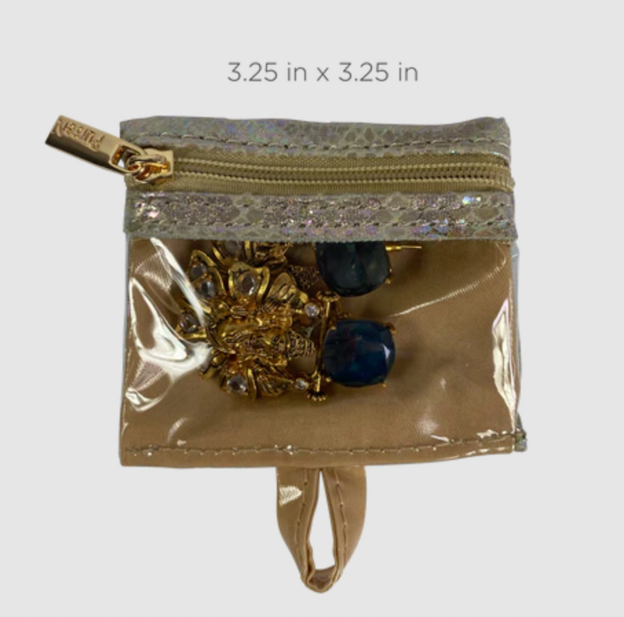 PurseN - Getaway Jewelry Case (Glimmer Leopard)