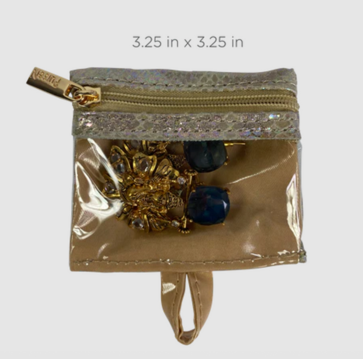 PurseN - Getaway Jewelry Case (Glimmer Leopard)