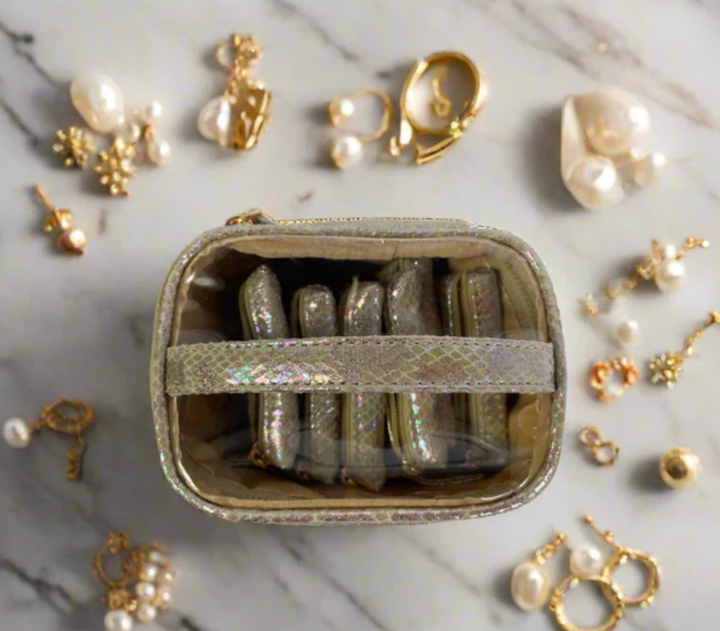 PurseN - Getaway Jewelry Case (Glimmer Leopard)