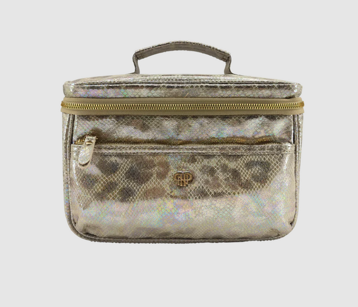 PurseN - Classic Train Case (Glimmer Leopard)